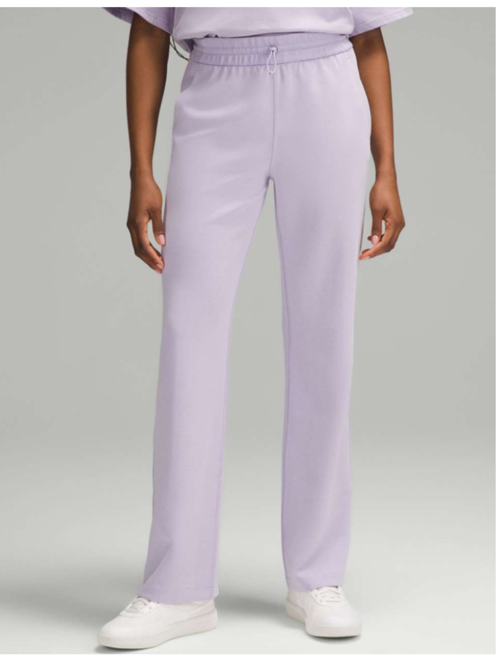Lululemon Softstreme High Rise Pant Lavender Purple Size 14 Lounge